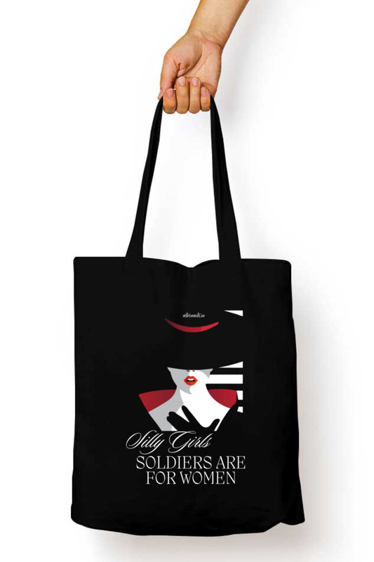 Tote Bags - Army wives advice- Soldiers are for.. - One side print