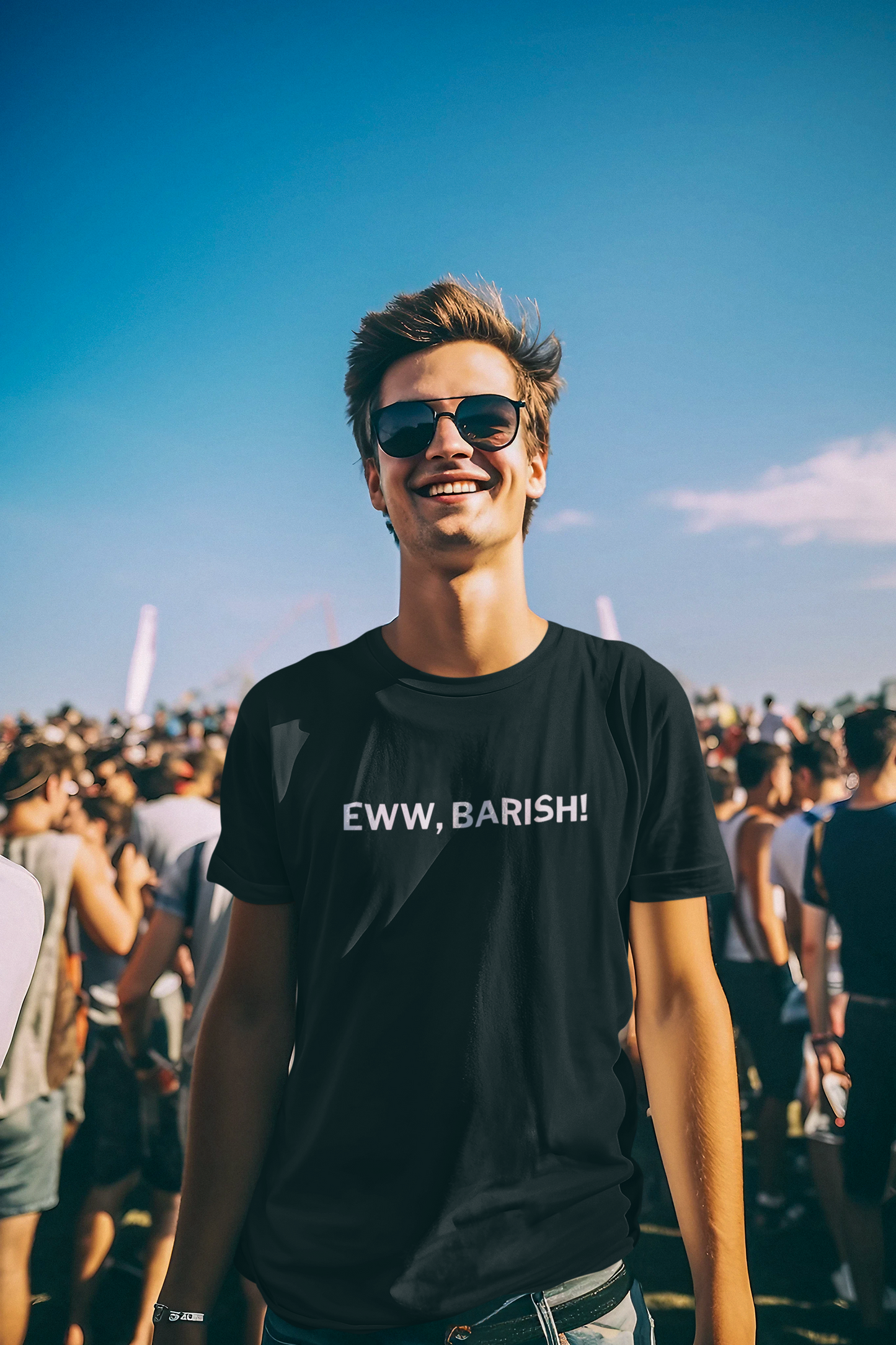 Uff yeh Barish -Round Neck Regular fit T-shirt