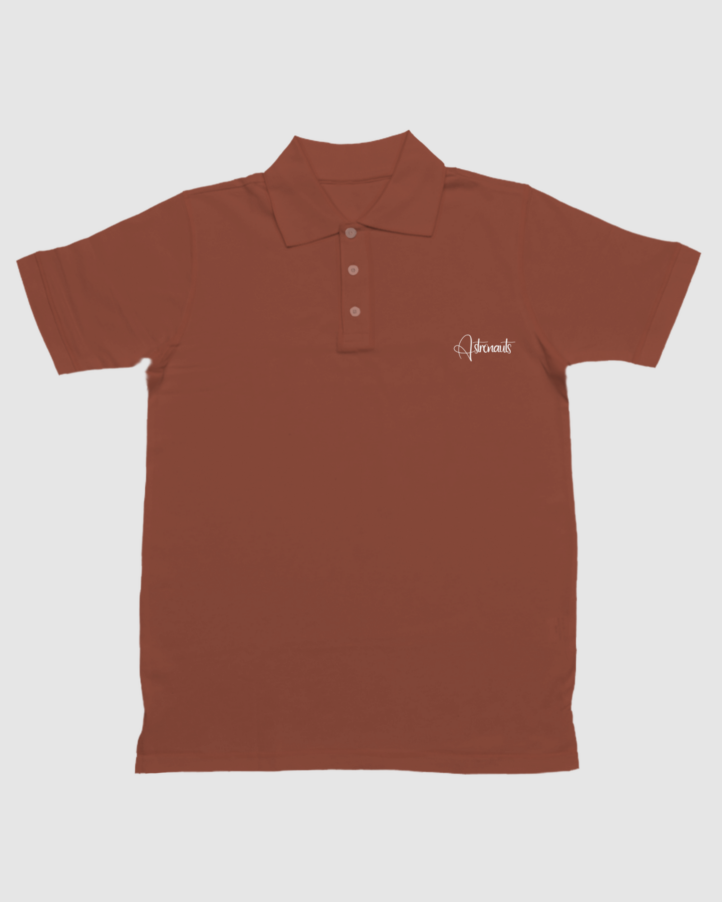 Polo T-shirt with Embroidered Logo-Astronauts