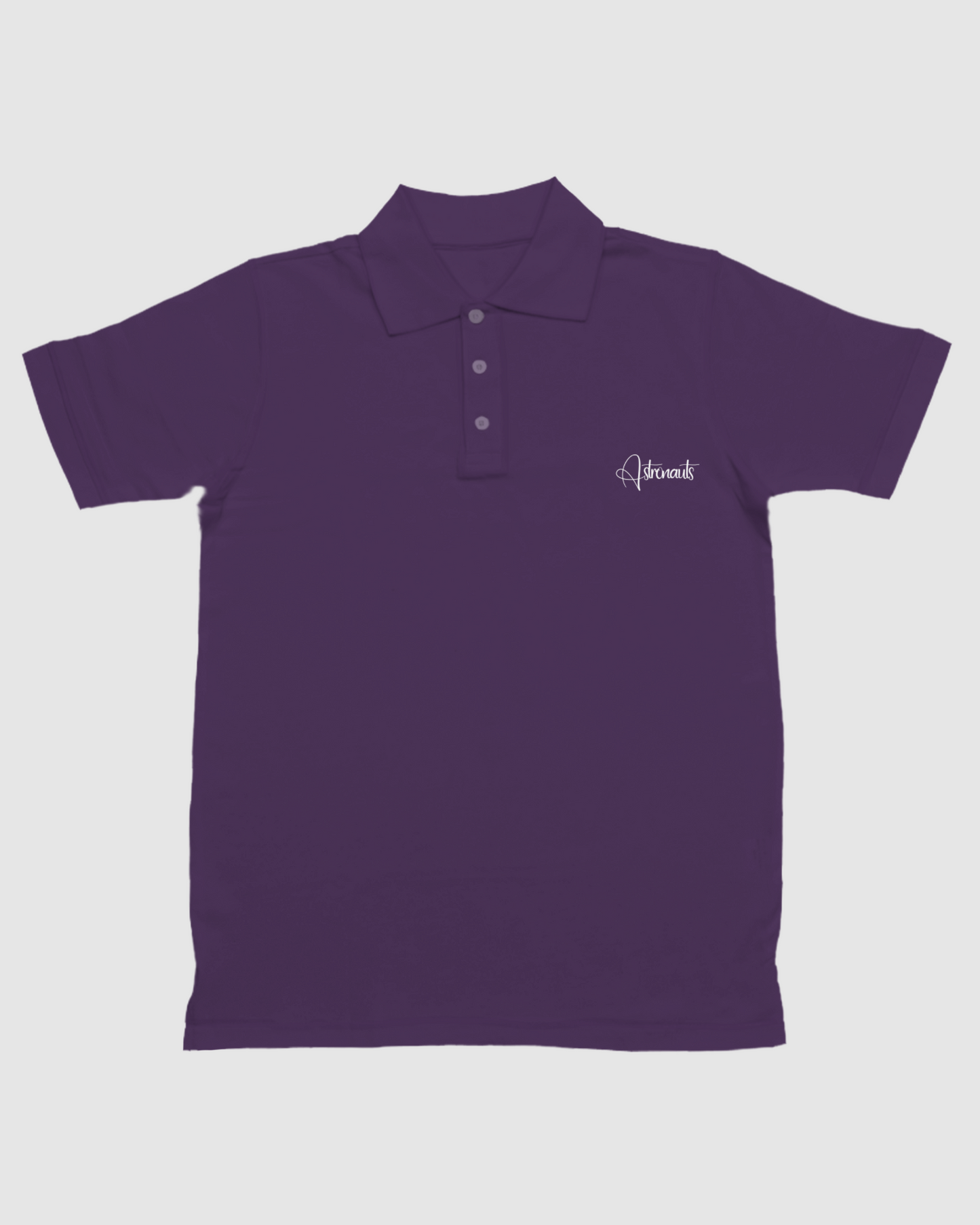 Polo T-shirt with Embroidered Logo-Astronauts