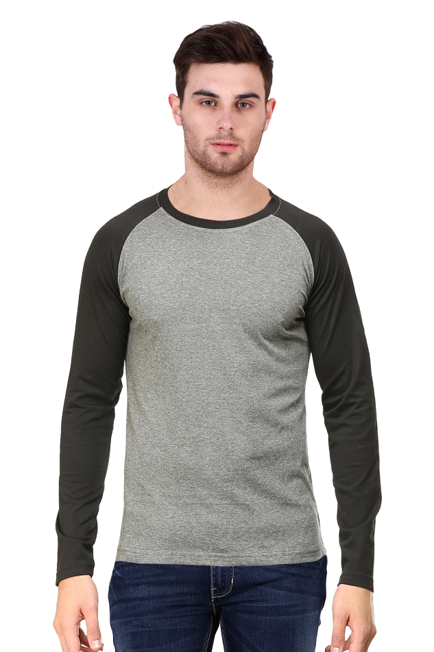 Mens Cotton Raglan T-Shirt