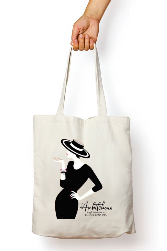 Sarcastic Tote bag - Ambitious