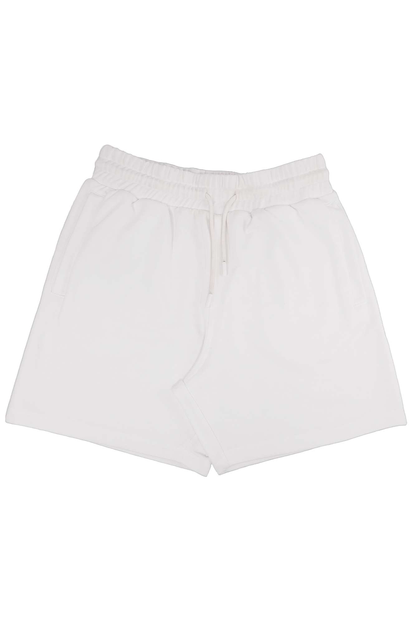 Unisex terry shorts.