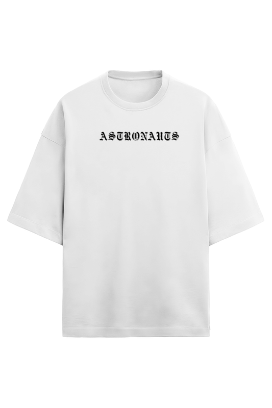 French Terry Oversized Casual Astronauts T-shirt
