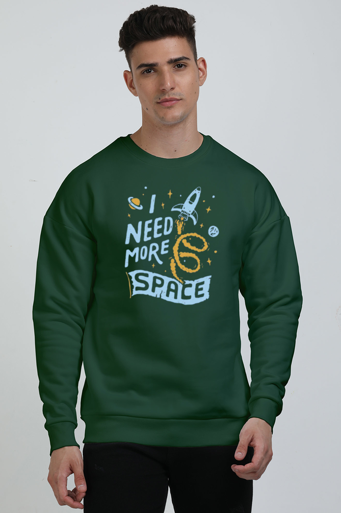 I need more space. Unisex oversized sweatshirt
