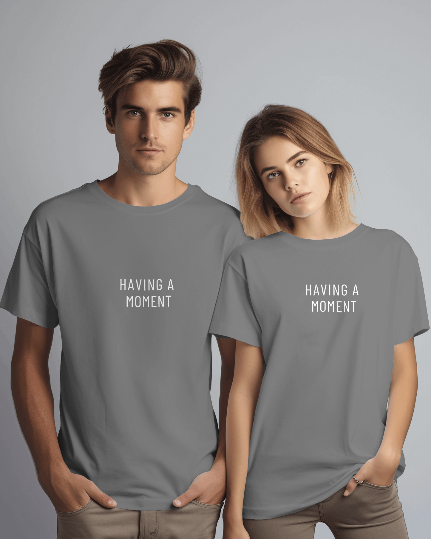 Having a Moment- Unisex Tshirt Funny