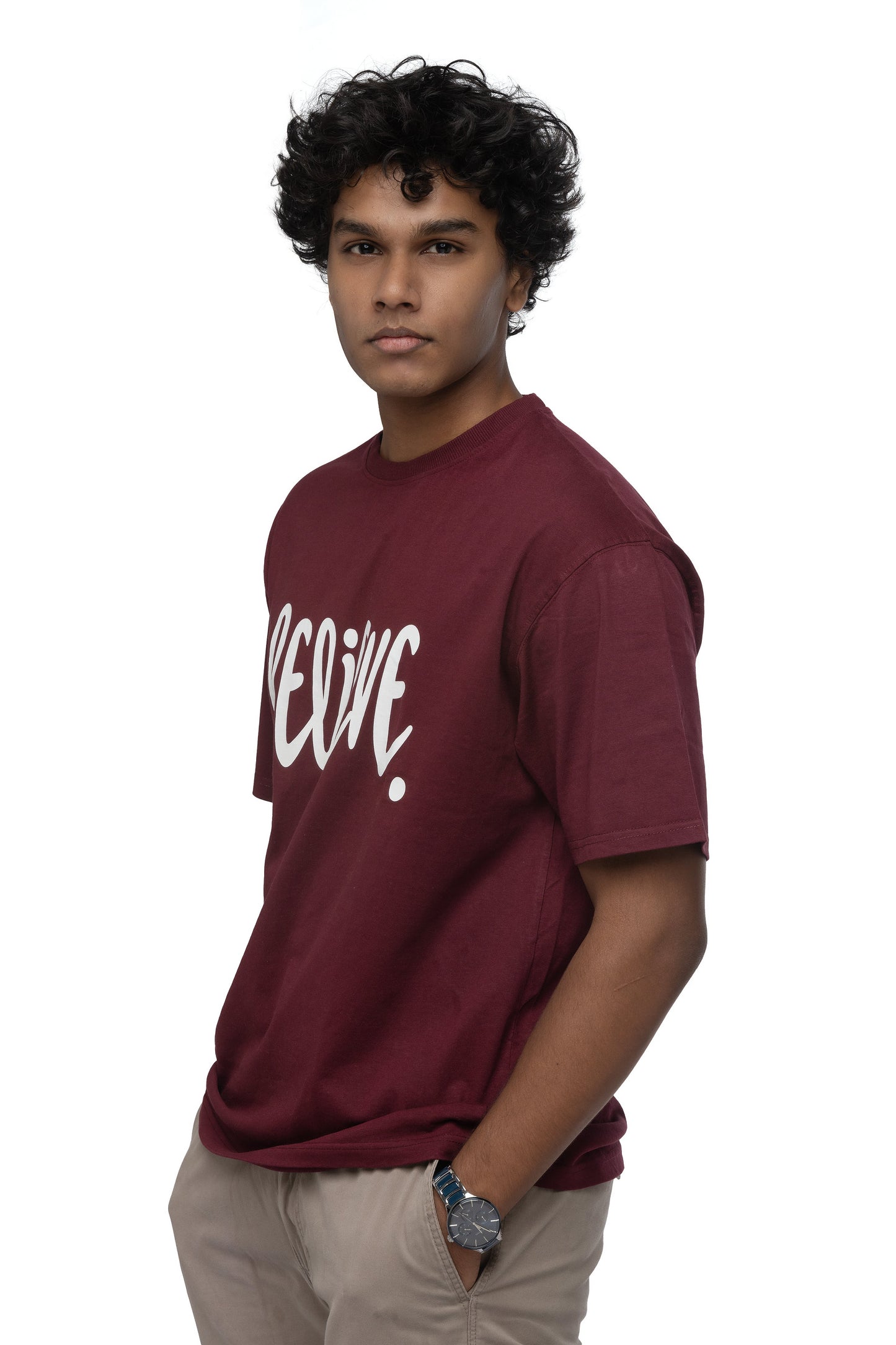 Mens Oversized Tshirt - Believe