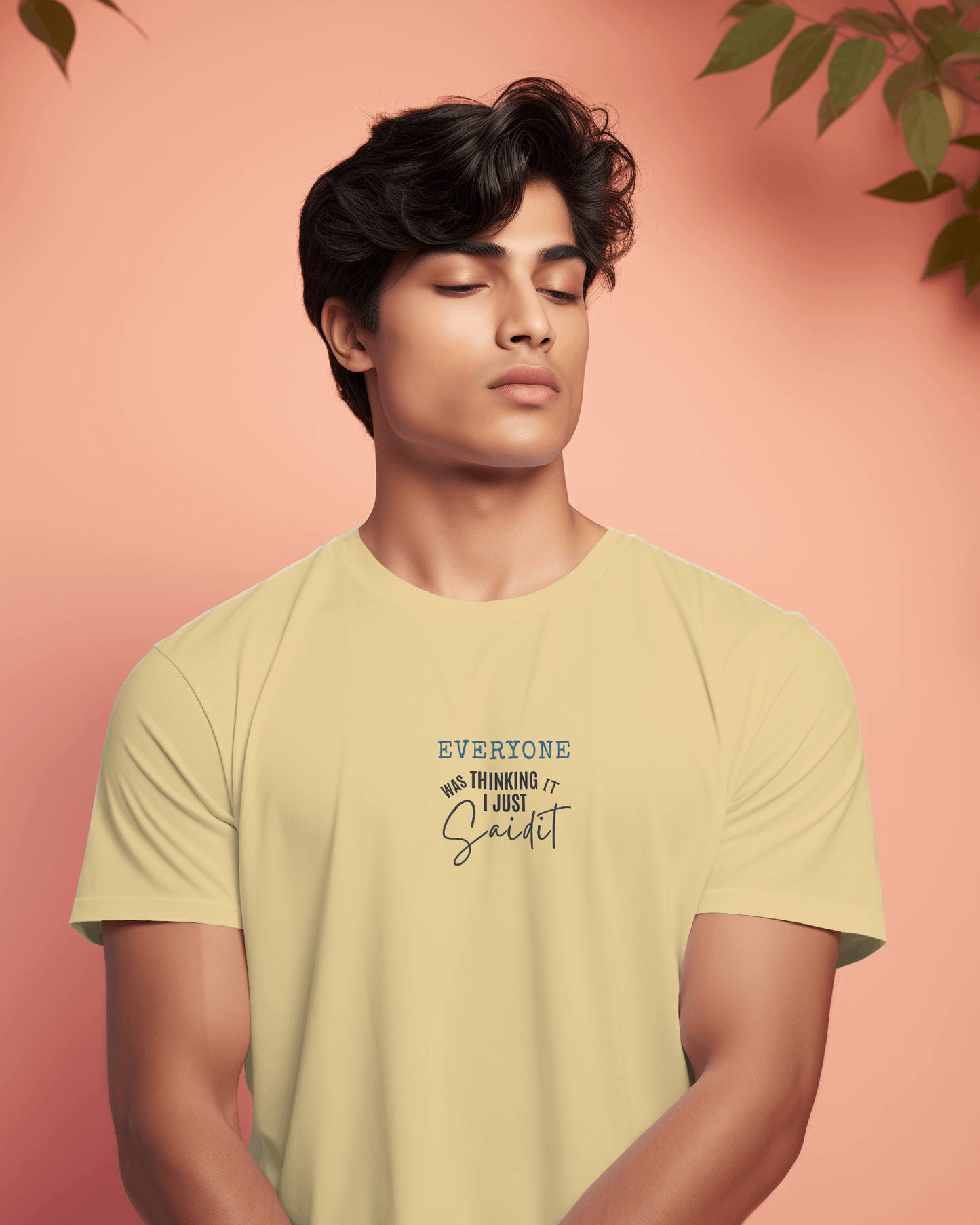 Everyone was thinking- Unisex Regular t-shirt