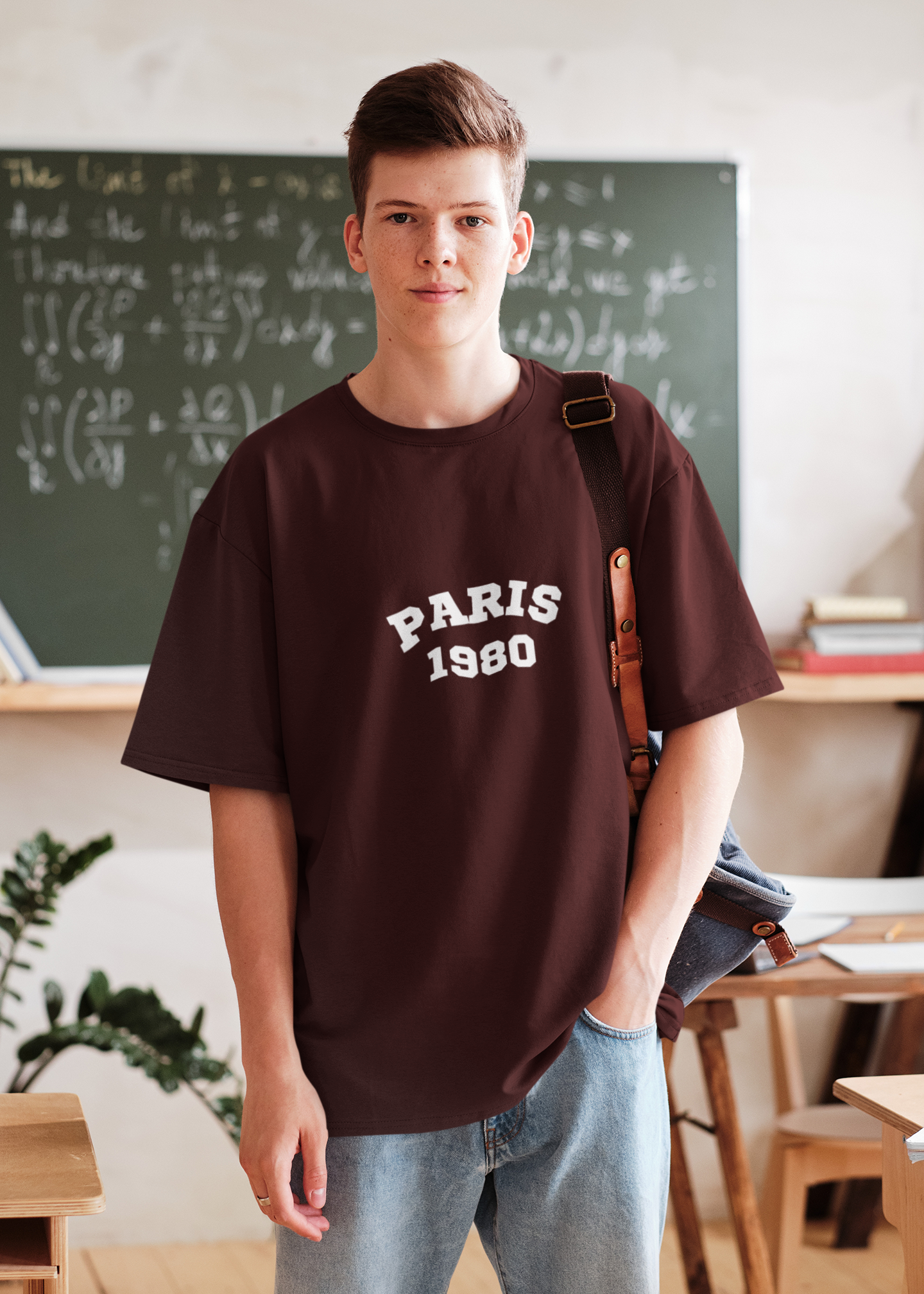 Mens Oversized T- shirt _ Paris