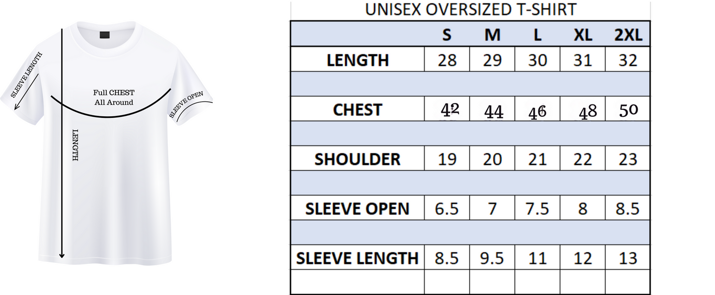Unisex oversized - back with my bullshit