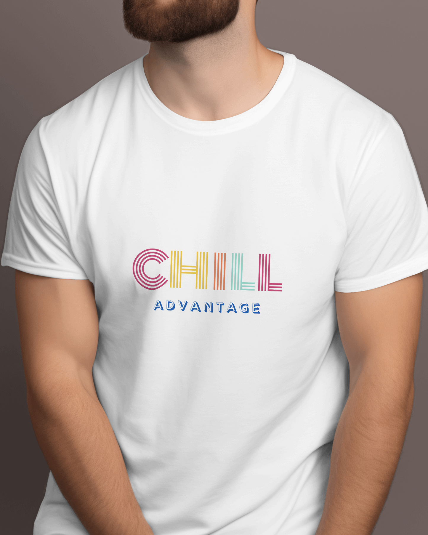 chill- Mens Cotton Round Neck T-shirt