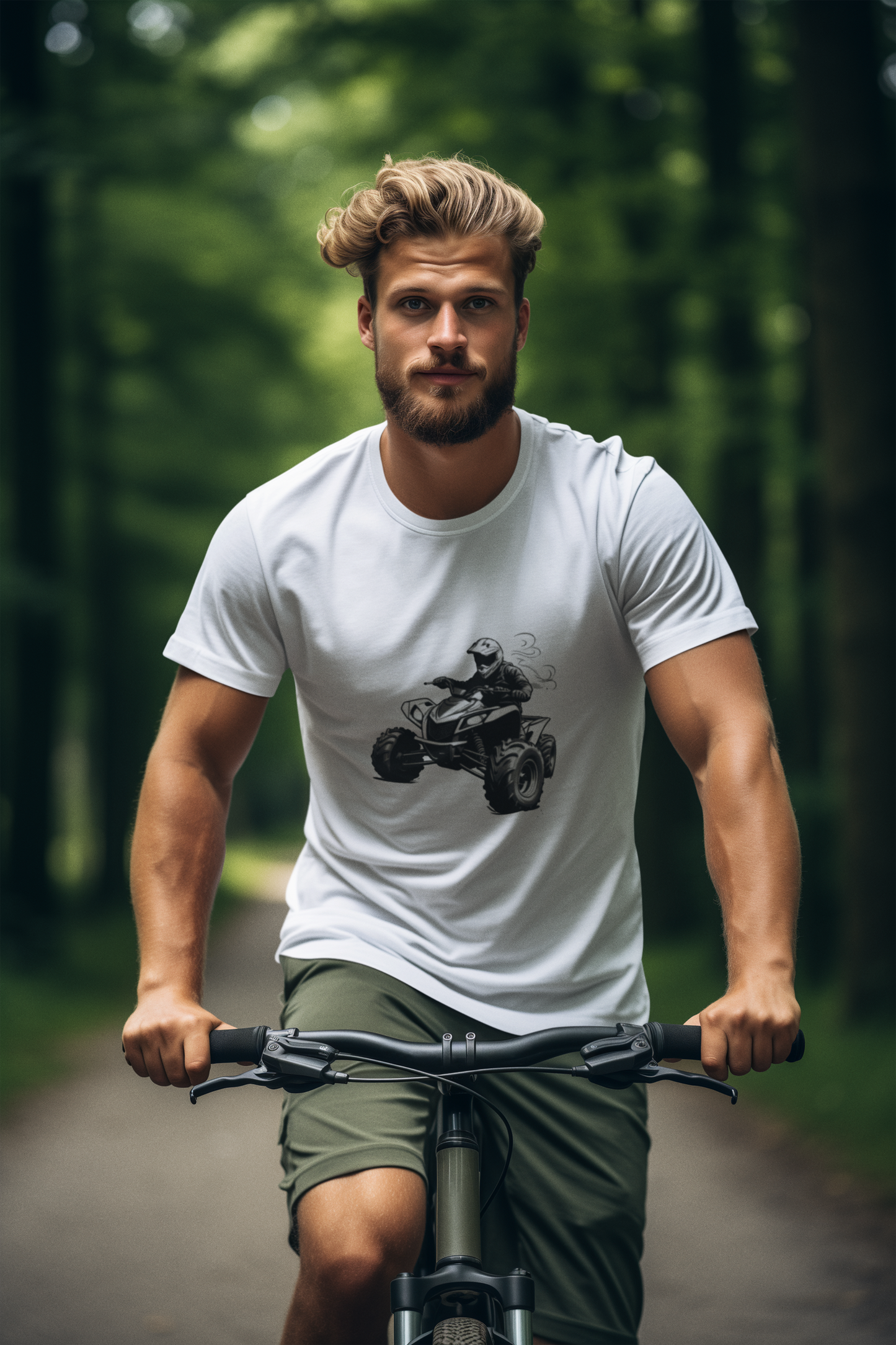 Quadbikers Fav Round Neck Regular fit Classic T-shirt