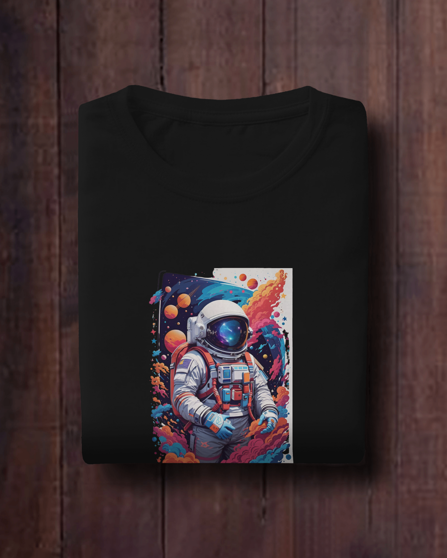 Astronaut Full sleeved Cotton T-shirt - men