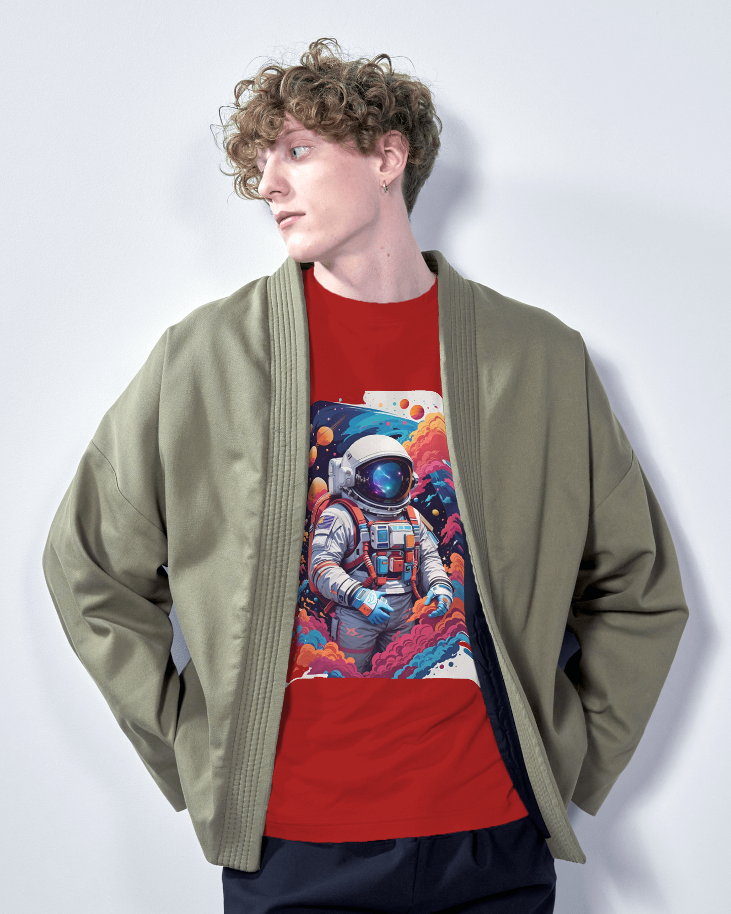 Astronaut oversized Tshirt - Make today Epic