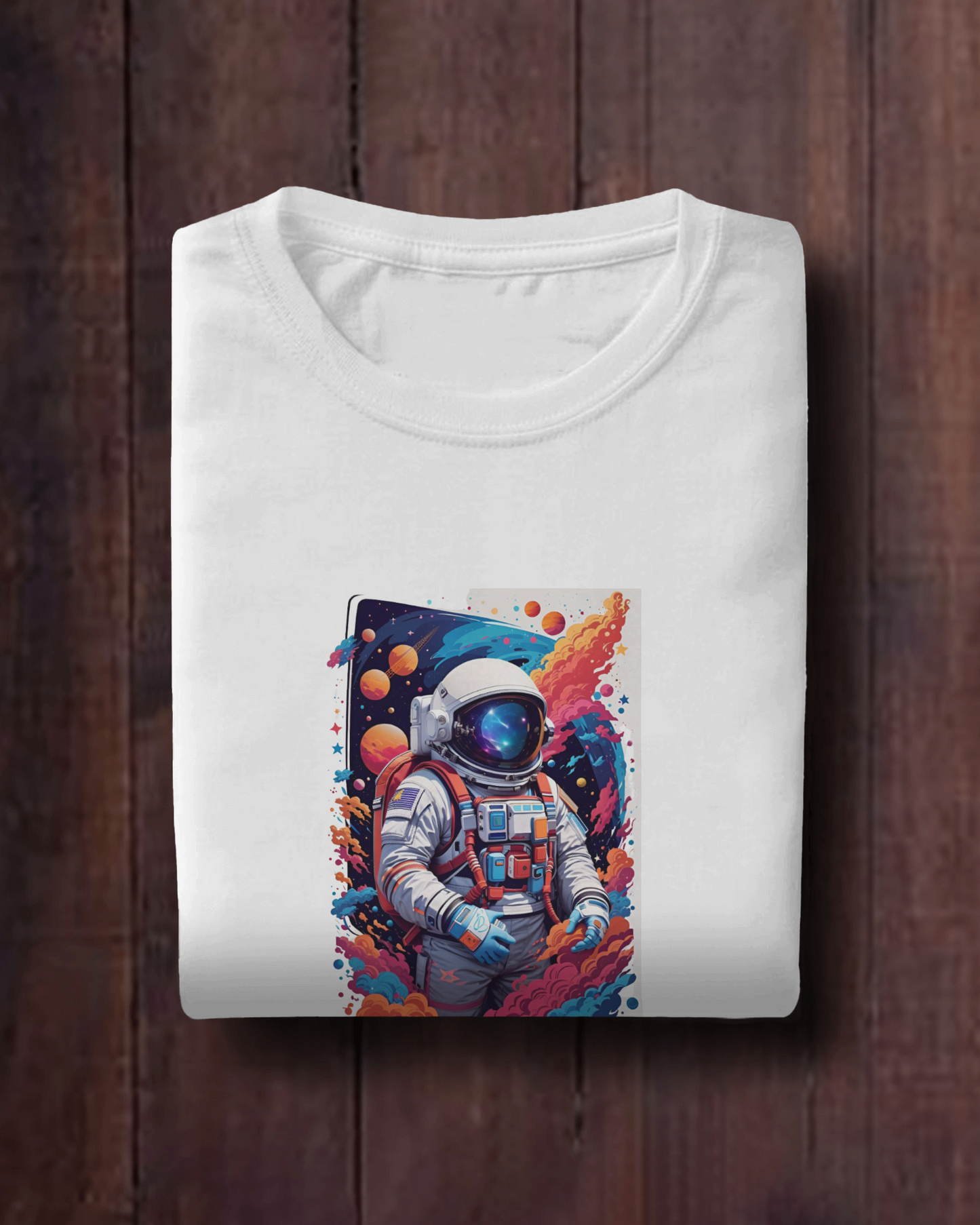 Astronaut Full sleeved Cotton T-shirt - men