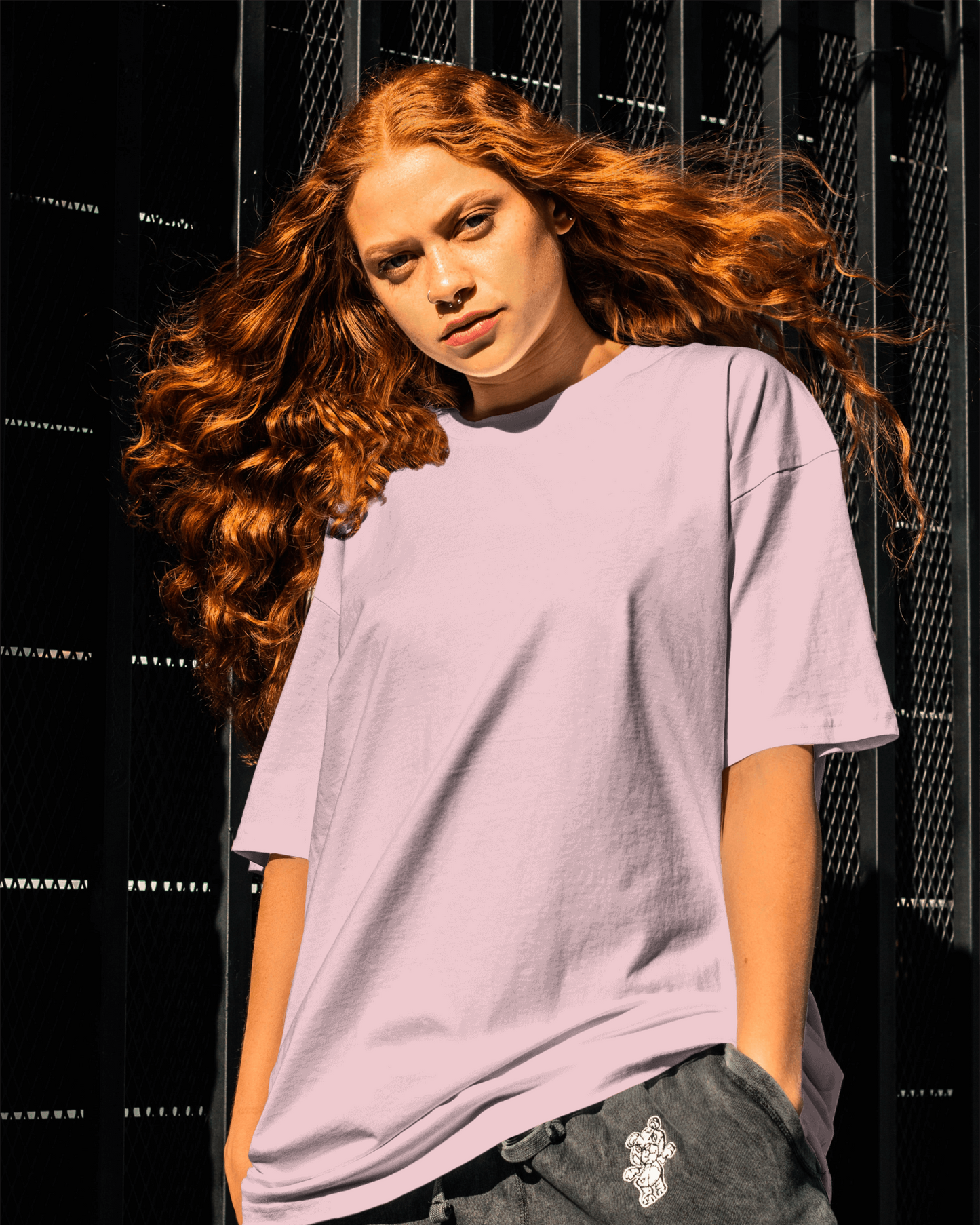 Oversized classic cotton tshirt (small size)