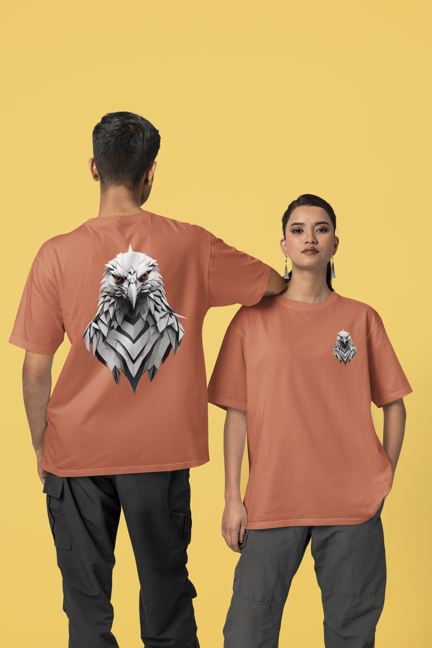 Oversized Eagle Unisex T-shirt