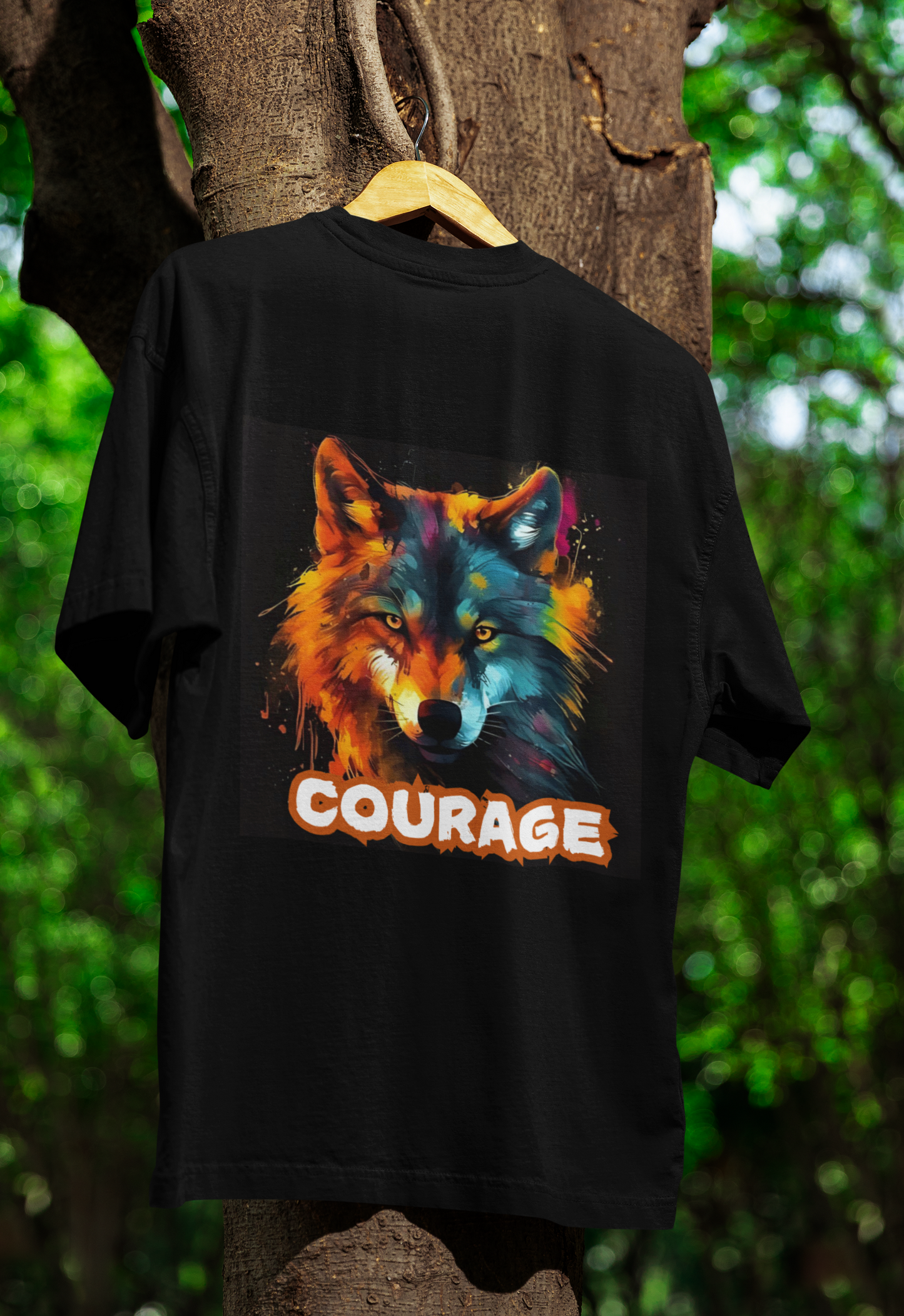 Courage - Unisex Oversized  T-shirt