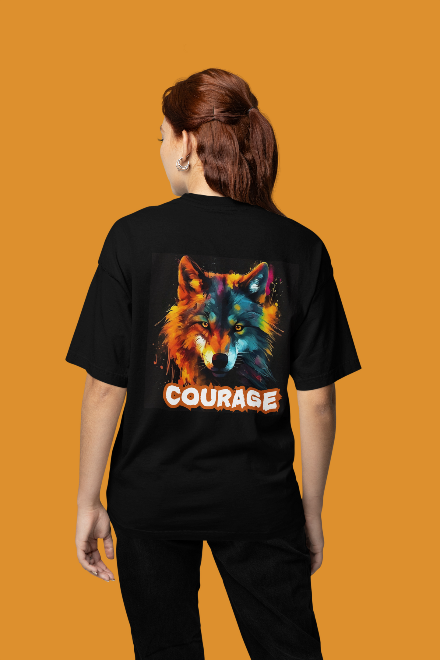 Courage - Unisex Oversized  T-shirt