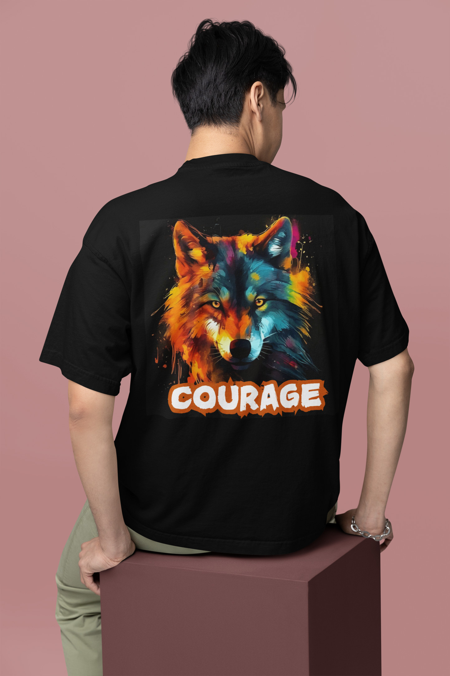 Courage - Unisex Oversized  T-shirt