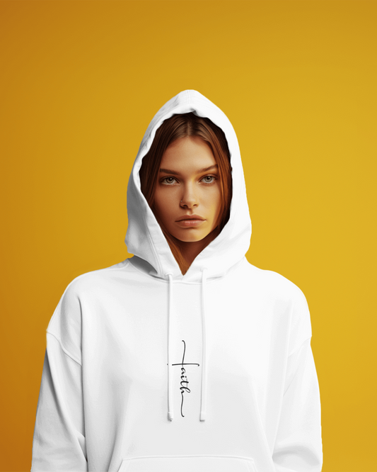 Womens Hooded Sweatshirt- Faith