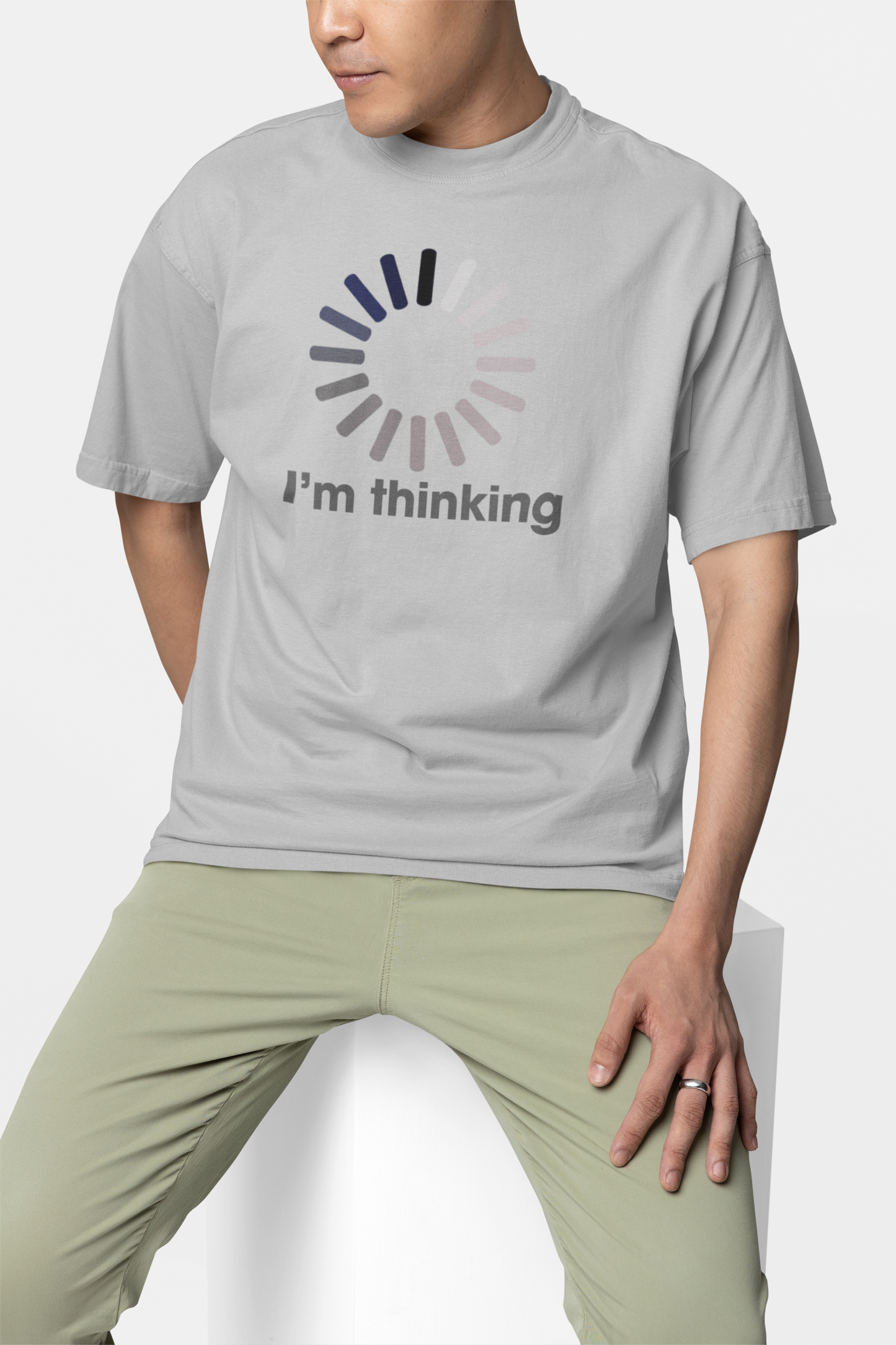 Im Thinking- Oversized unisex tshirt