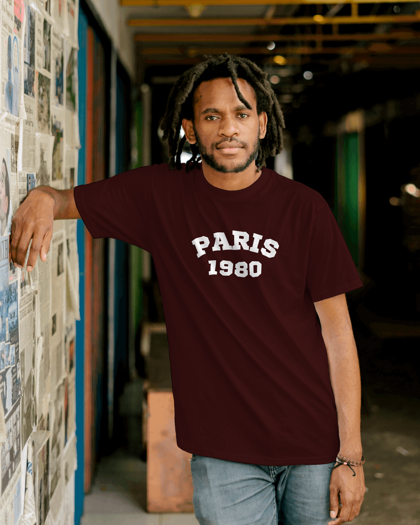 Mens Oversized T- shirt _ Paris