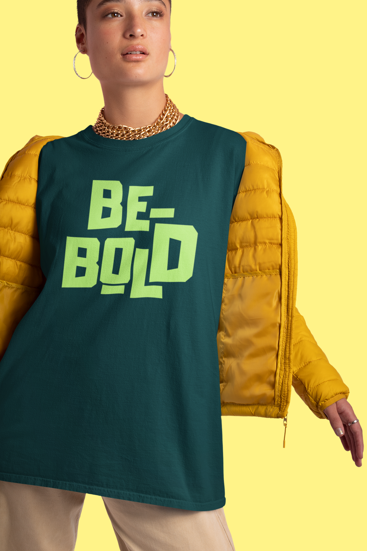 Be Bold' Oversized Unisex T-shirt