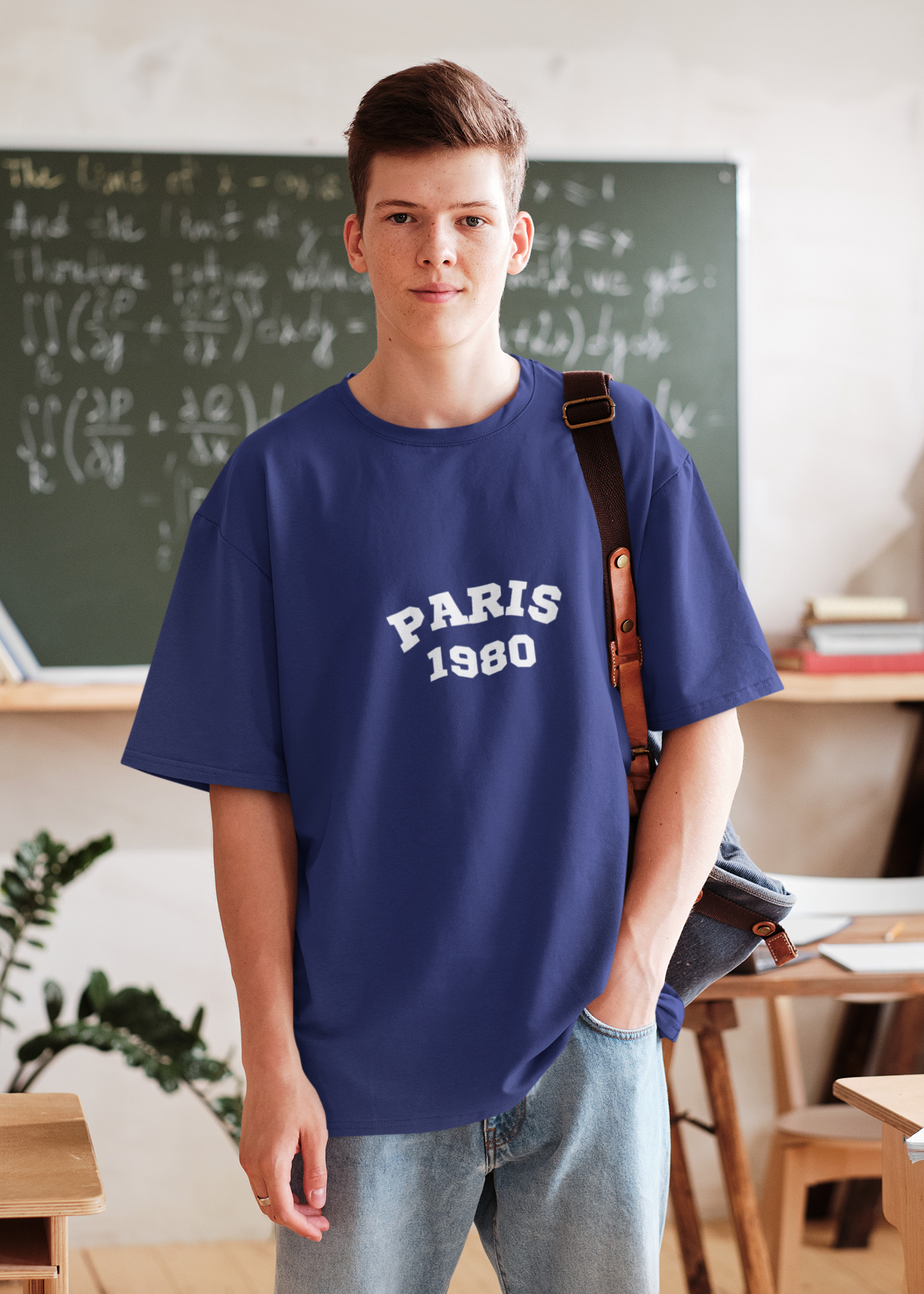 Mens Oversized T- shirt _ Paris