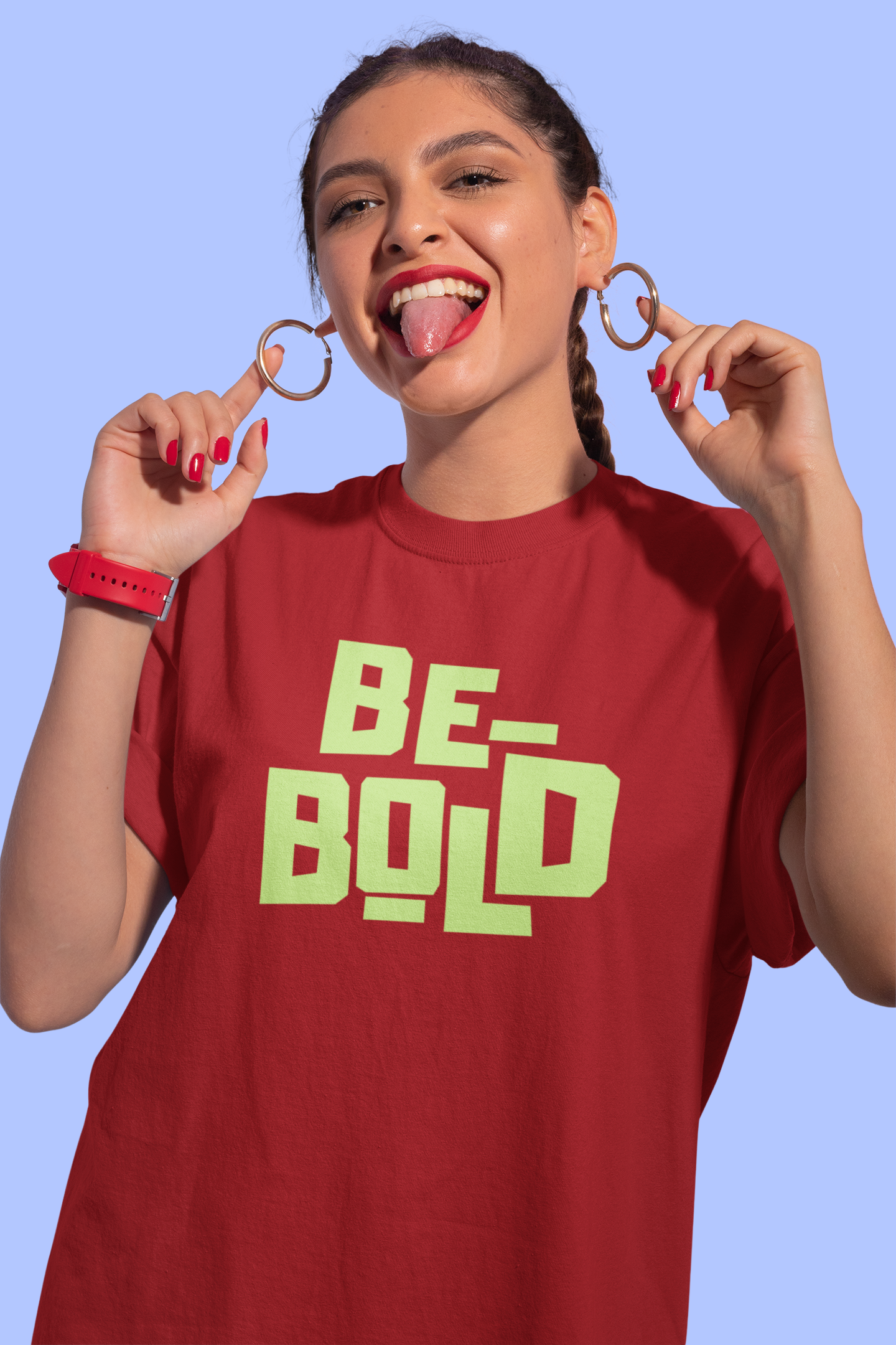 Be Bold' Oversized Unisex T-shirt