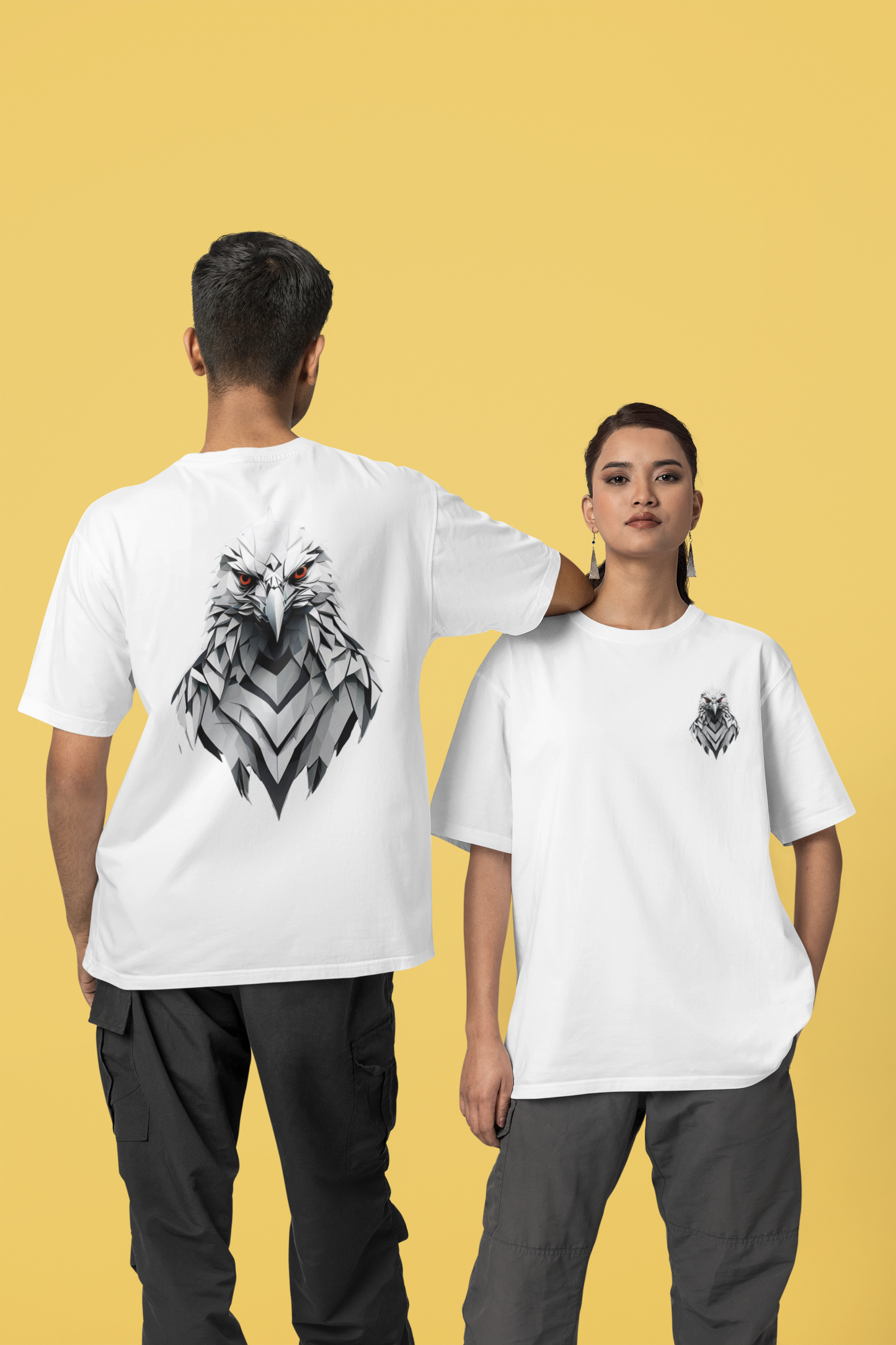 Oversized Eagle Unisex T-shirt